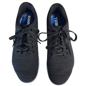Nobull Men’s Sz 12 Black Lightning Trainer Sneaker SuperFabric Upper Lace Up